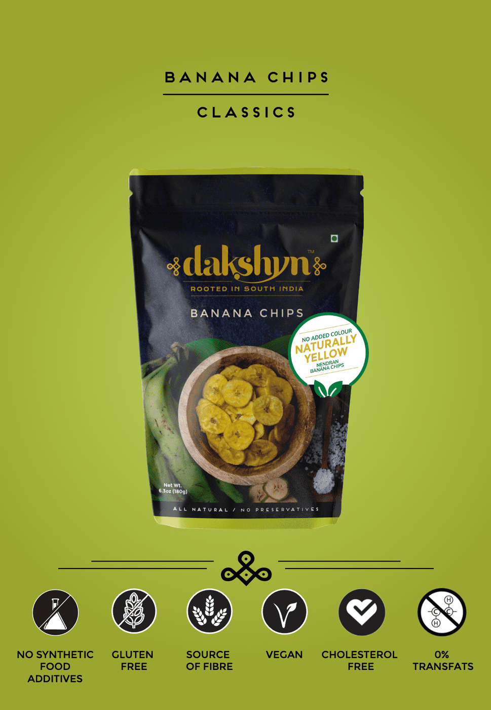 Dakshin Kerala Nendran | Naturally Yellow | No Added Colour | South
