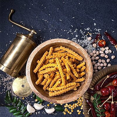 Dakshyn Murukku Sticks 180g Dakshyn Murukku Sticks 180g